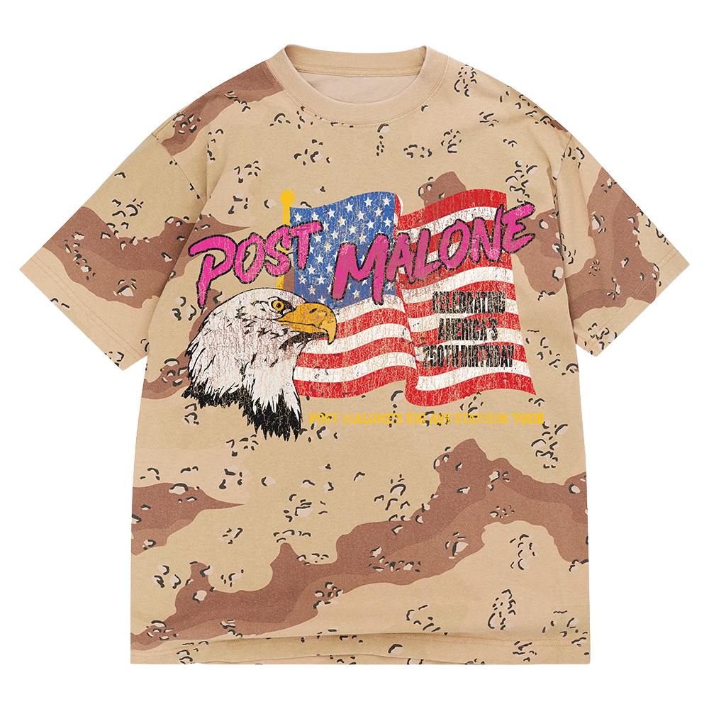 Big Ass Stadium Tour Desert Camo Tee
