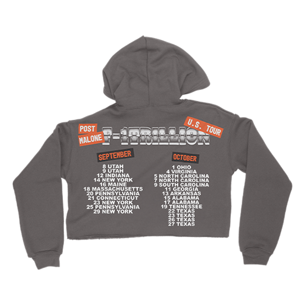 F-1 Trillion Tour Crop Hoodie