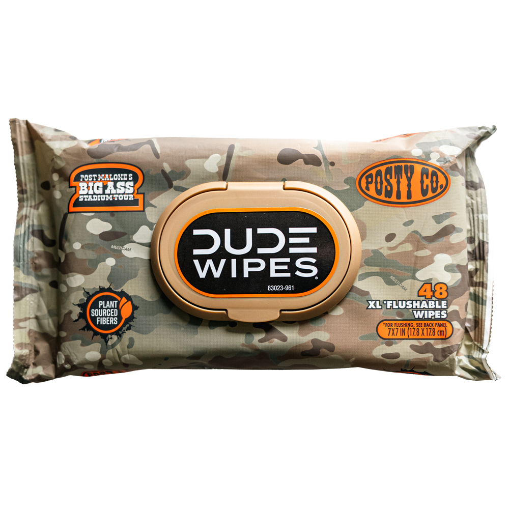 Posty Co. Dude Wipes 3 Pack