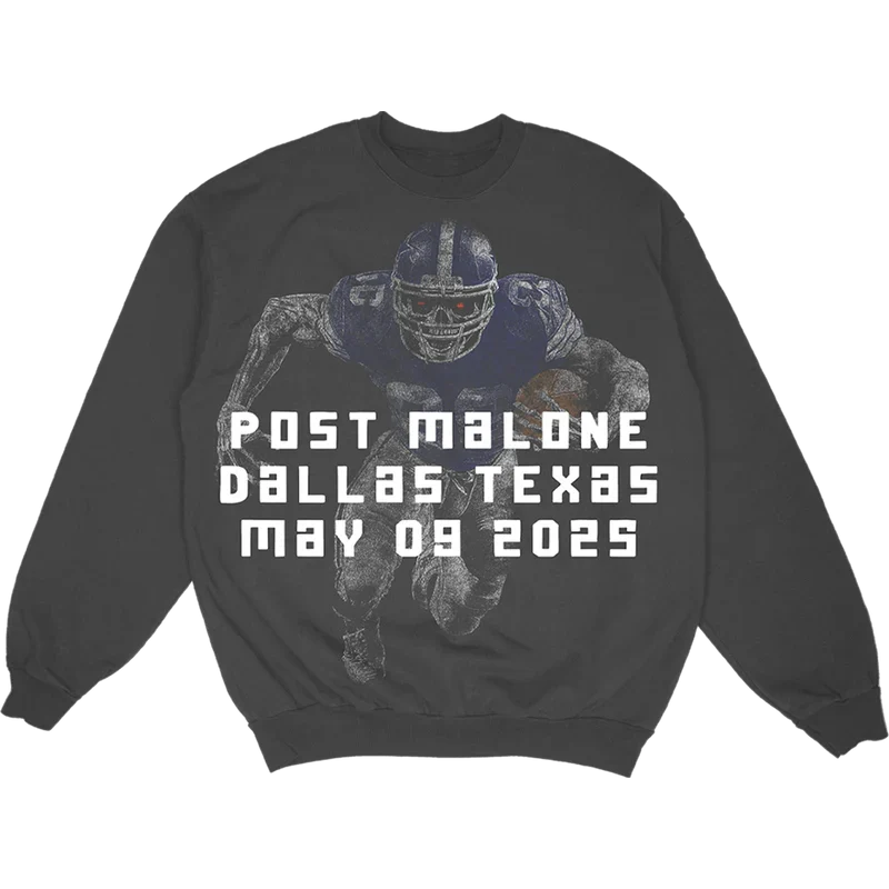 Post Malone X Dallas Cowboys Crewneck Post Malone Official Shop
