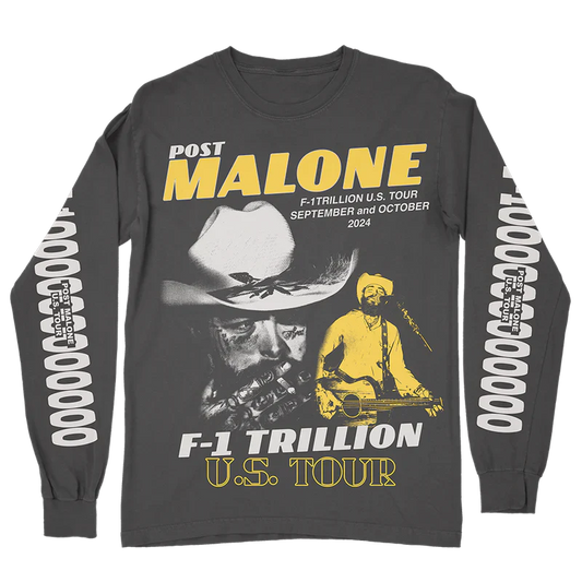 F-1 TRILLION CHARCOAL LONG SLEEVE