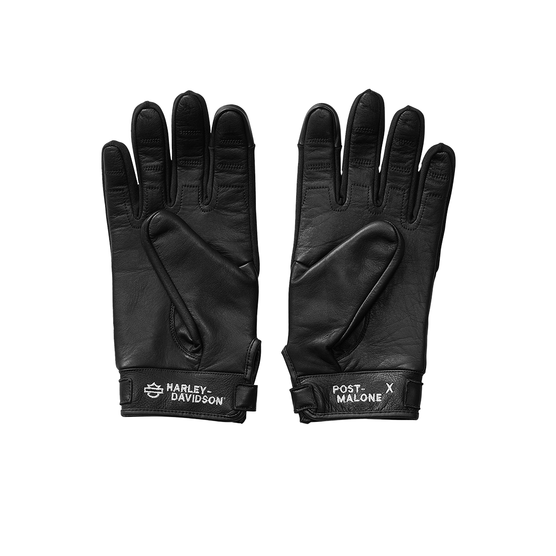 post malone x h-d horsepower leather gloves