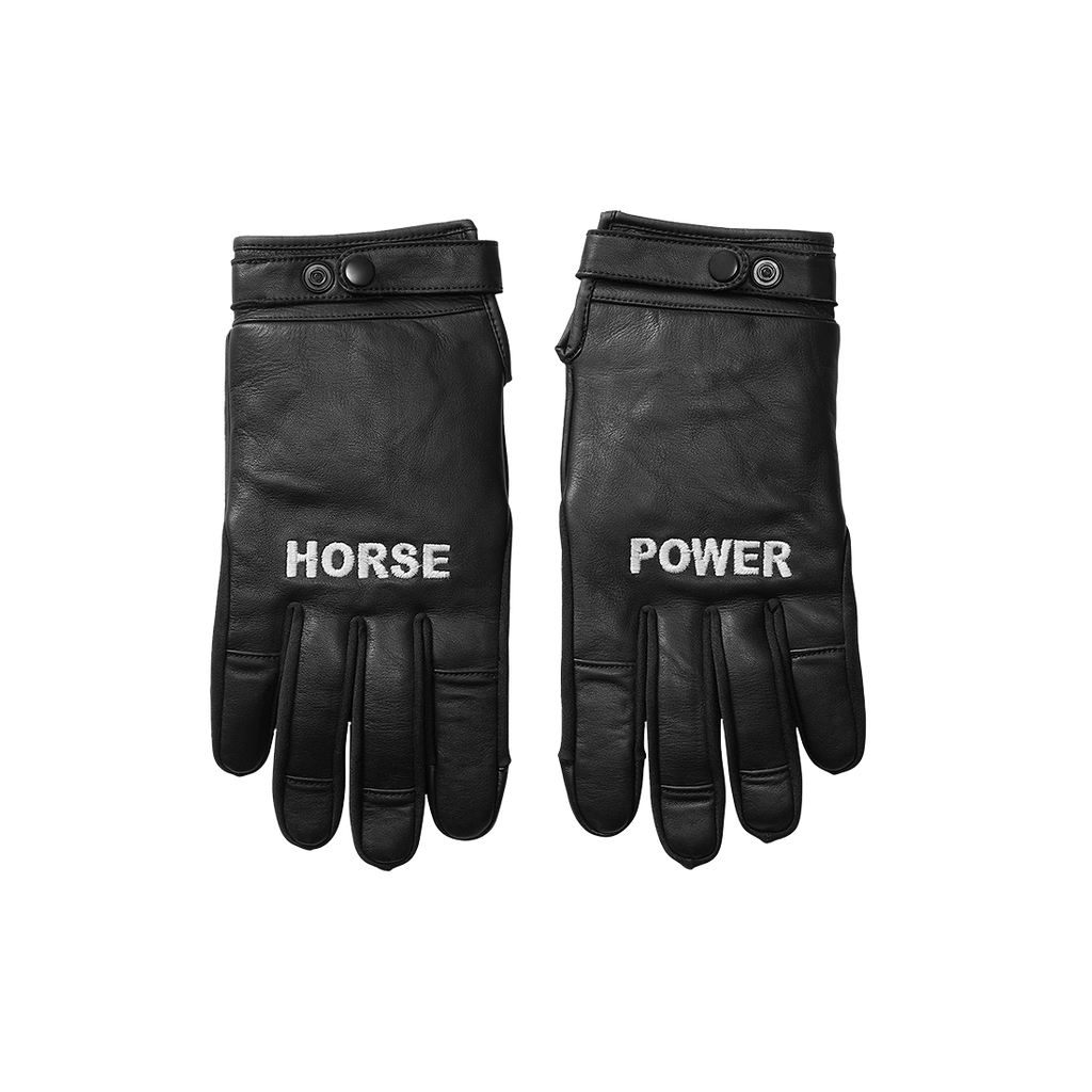post malone x h-d horsepower leather gloves