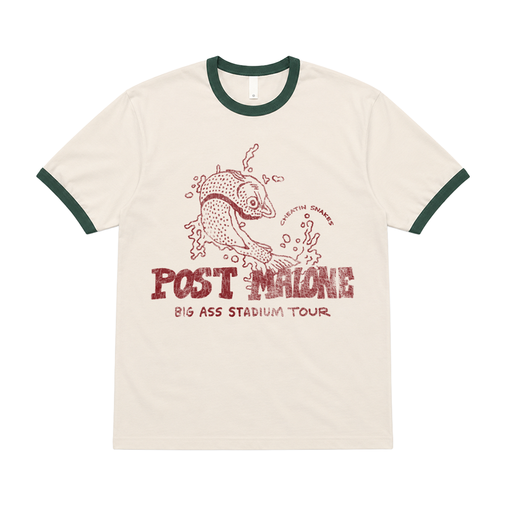 Post Malone x Cheatin Snakes Ringer T-Shirt