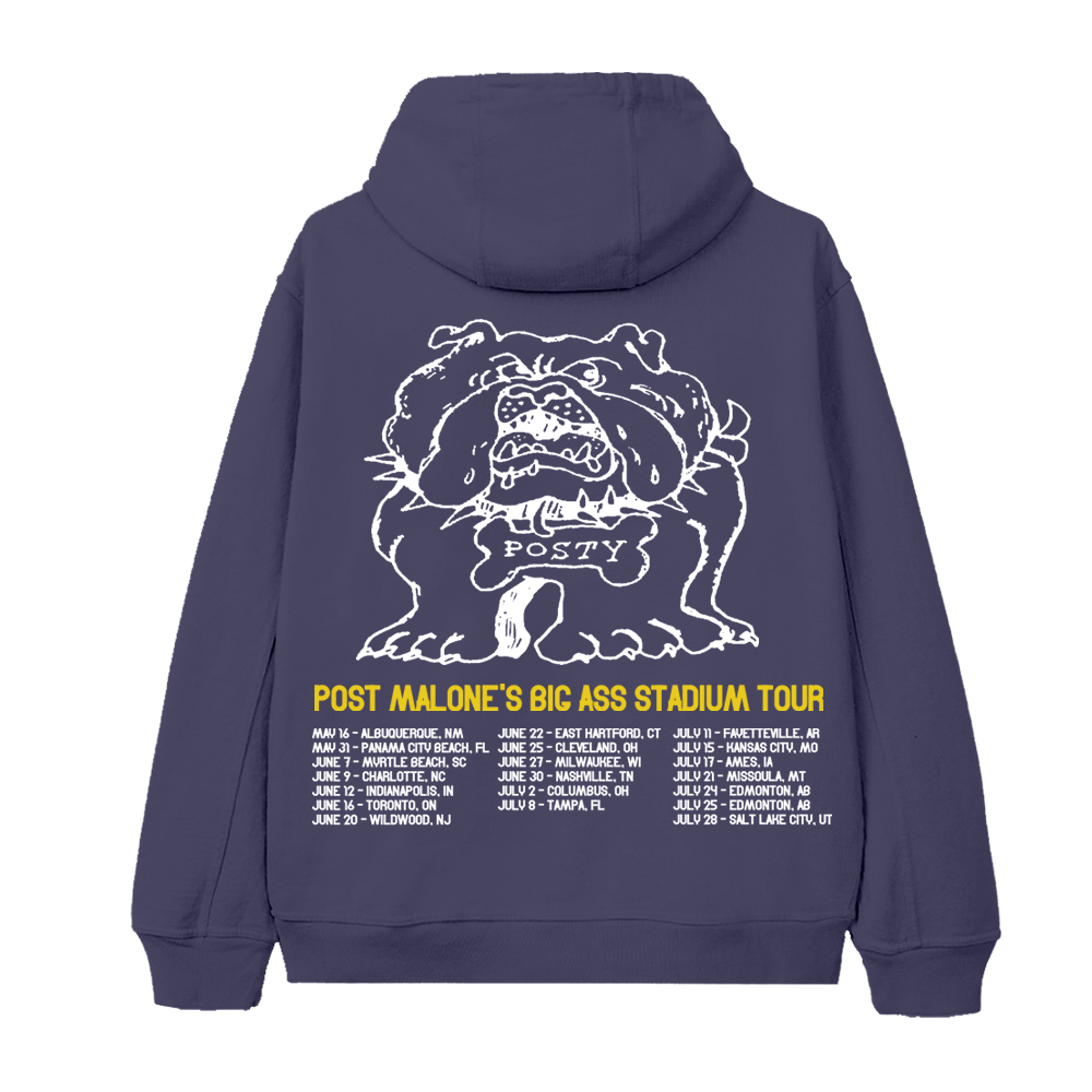 Posty Bulldog Zip Hoodie