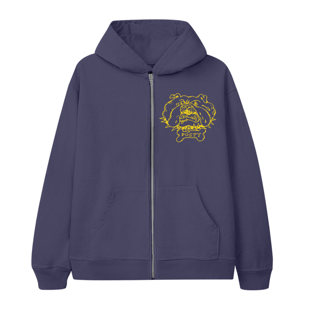 Posty Bulldog Zip Hoodie