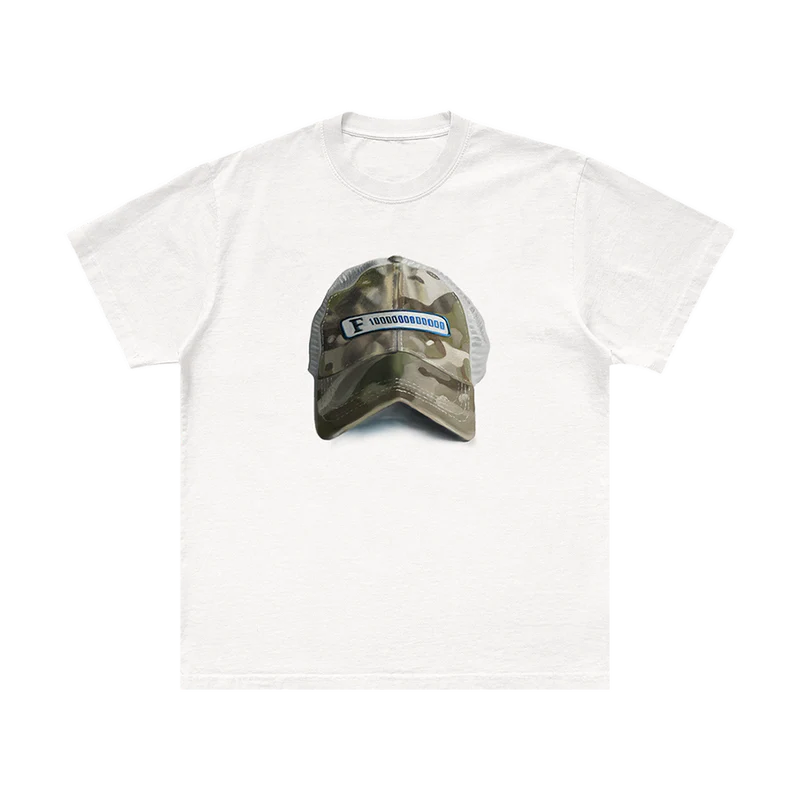 EMBLEM HAT PAINTING TEE