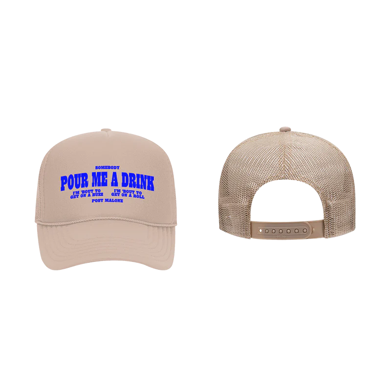 POUR ME A DRINK TRUCKER HAT