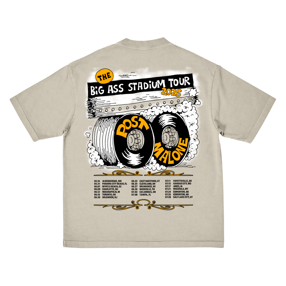 Big Ass Stadium Tour Tire T-Shirt